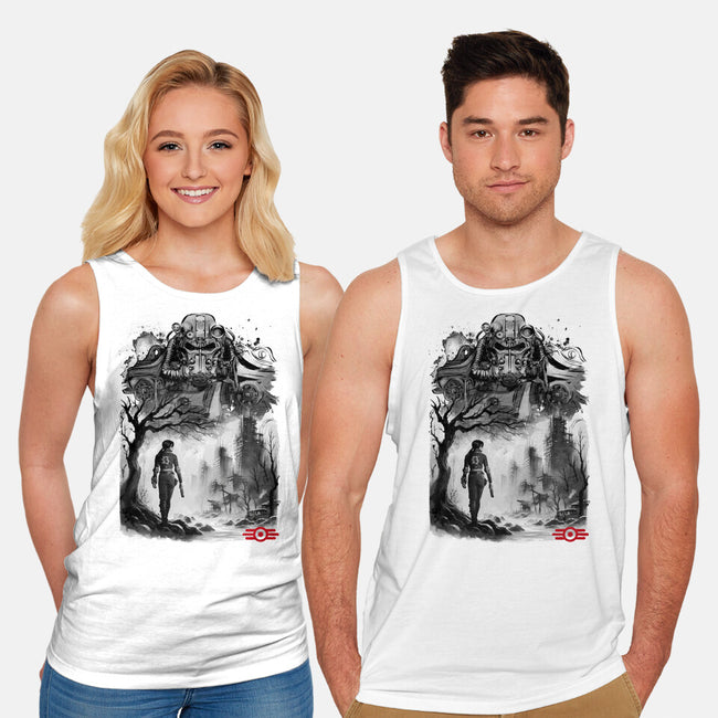 Welcome To The Wasteland-Unisex-Basic-Tank-DrMonekers