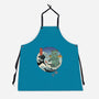 Great Cathulhu Wave-Unisex-Kitchen-Apron-vp021