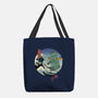 Great Cathulhu Wave-None-Basic Tote-Bag-vp021