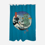 Great Cathulhu Wave-None-Polyester-Shower Curtain-vp021