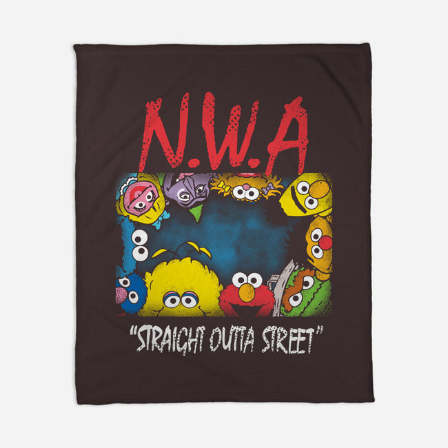 Straight Outta Street-None-Fleece-Blanket-turborat14