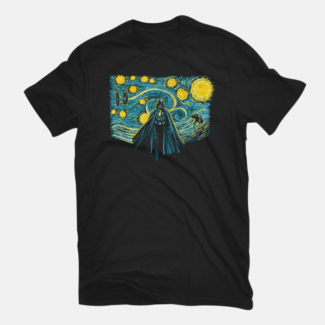 Starry Empire-Womens-Fitted-Tee-retrodivision
