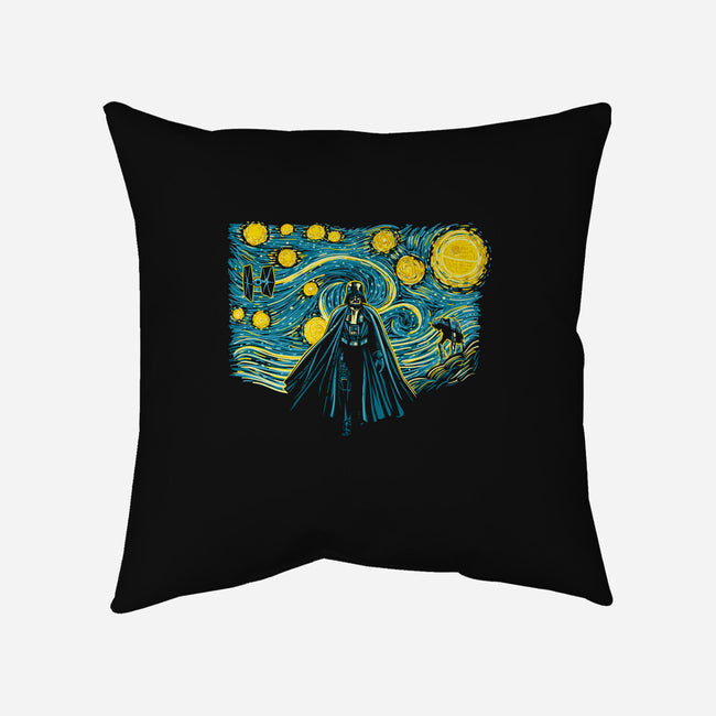 Starry Empire-None-Non-Removable Cover w Insert-Throw Pillow-retrodivision