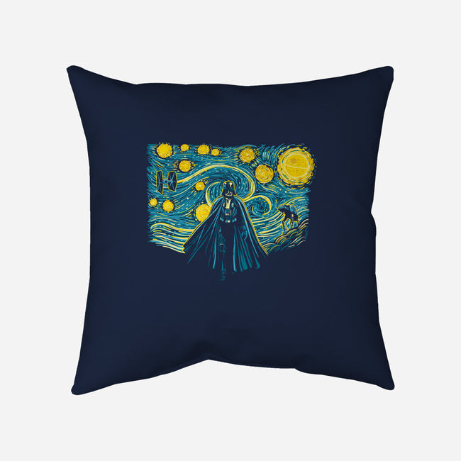 Starry Empire-None-Non-Removable Cover w Insert-Throw Pillow-retrodivision