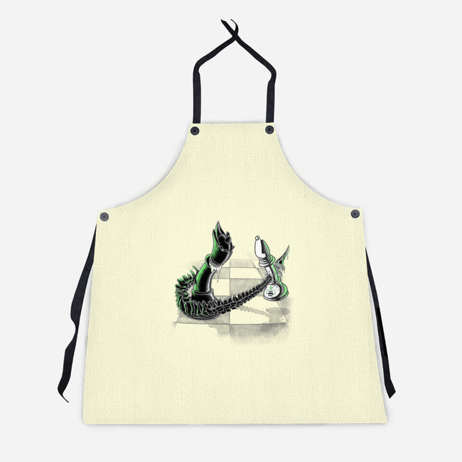 Queen Takes Bishop-Unisex-Kitchen-Apron-Ibeenthere