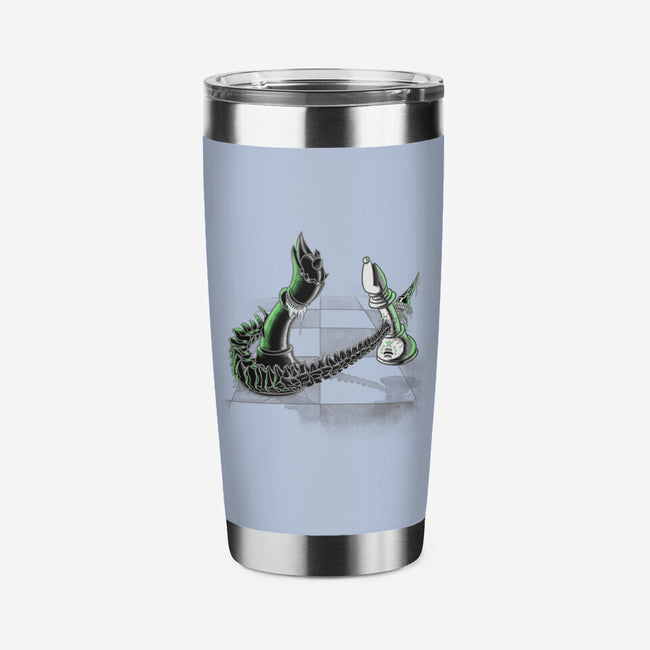 Queen Takes Bishop-None-Stainless Steel Tumbler-Drinkware-Ibeenthere