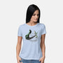 Queen Takes Bishop-Womens-Basic-Tee-Ibeenthere