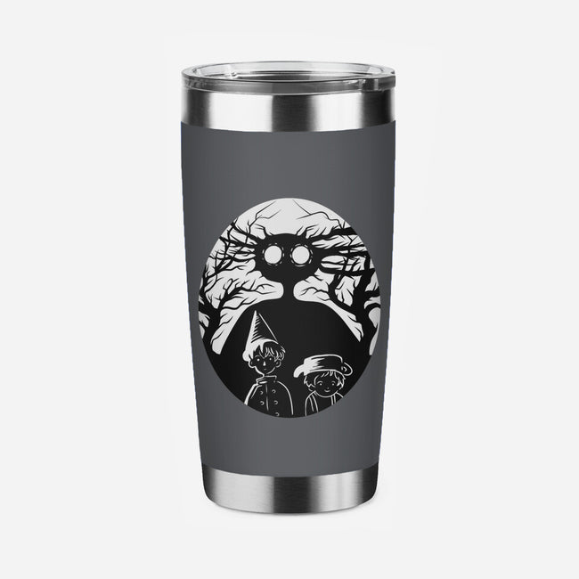 Silhouette Of Madness-None-Stainless Steel Tumbler-Drinkware-nickzzarto