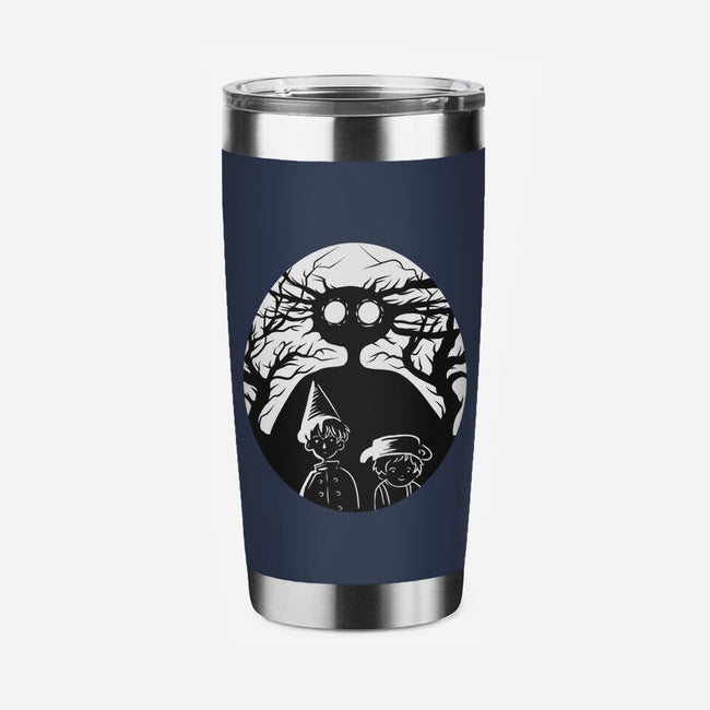 Silhouette Of Madness-None-Stainless Steel Tumbler-Drinkware-nickzzarto