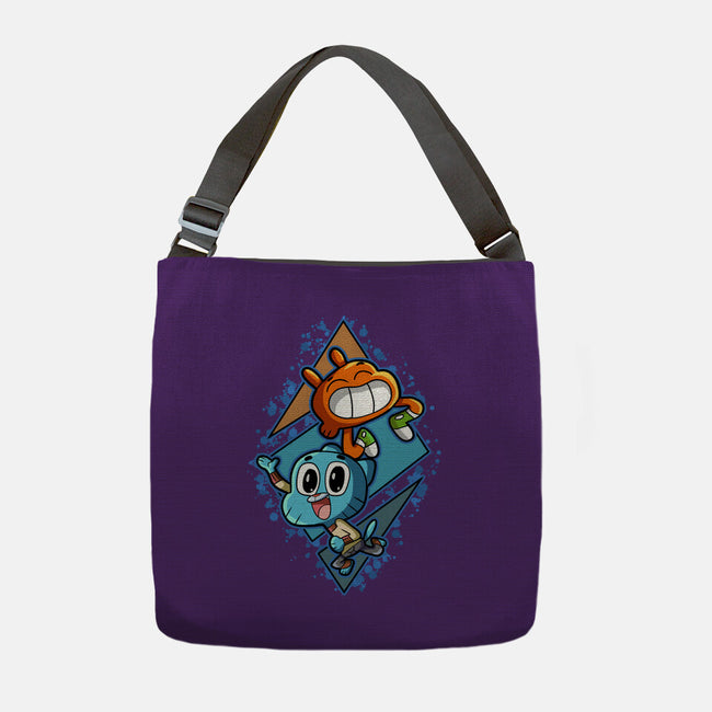 My Favorite Brother-None-Adjustable Tote-Bag-nickzzarto