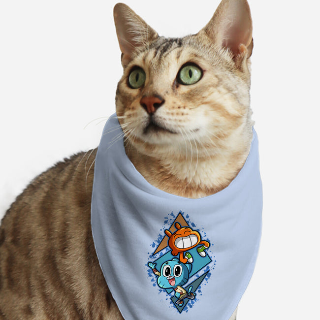 My Favorite Brother-Cat-Bandana-Pet Collar-nickzzarto