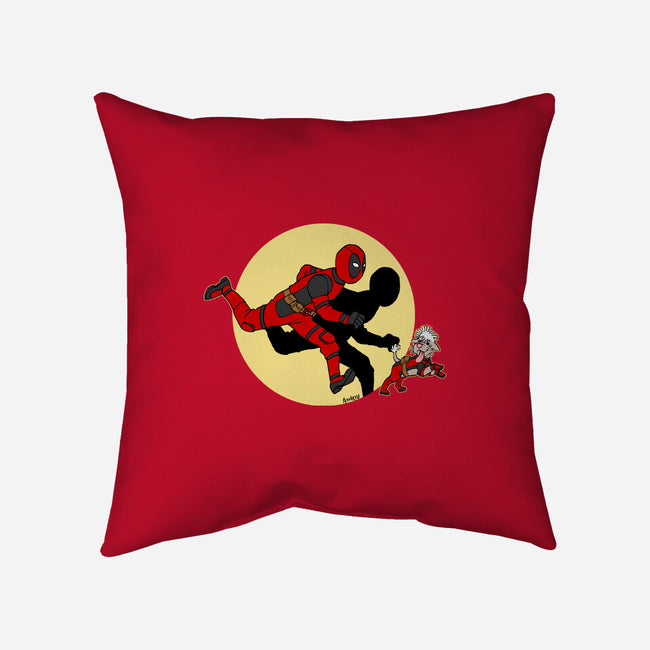 Merc Dog-None-Removable Cover-Throw Pillow-Andriu