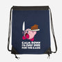 Calm Down-None-Drawstring-Bag-Xentee