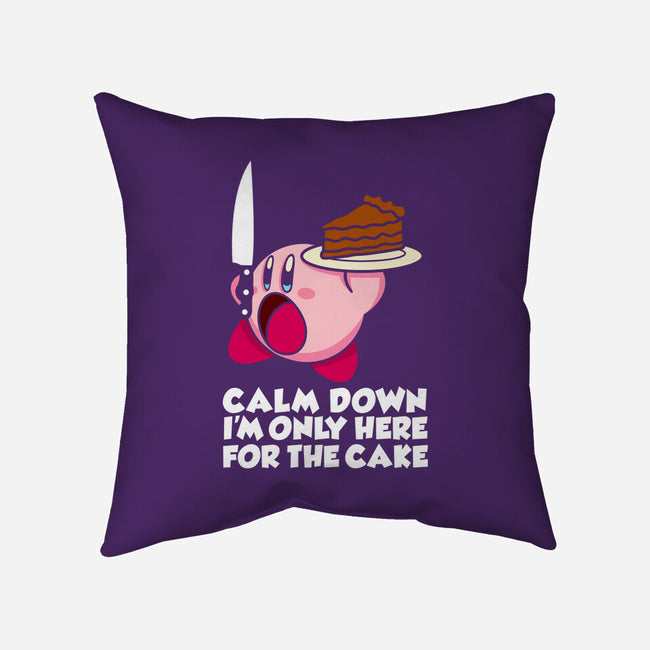 Calm Down-None-Removable Cover-Throw Pillow-Xentee