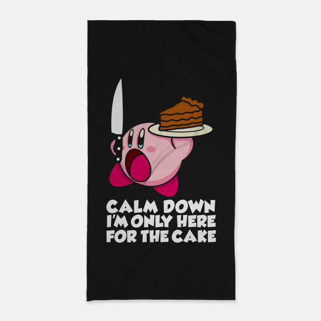 Calm Down-None-Beach-Towel-Xentee