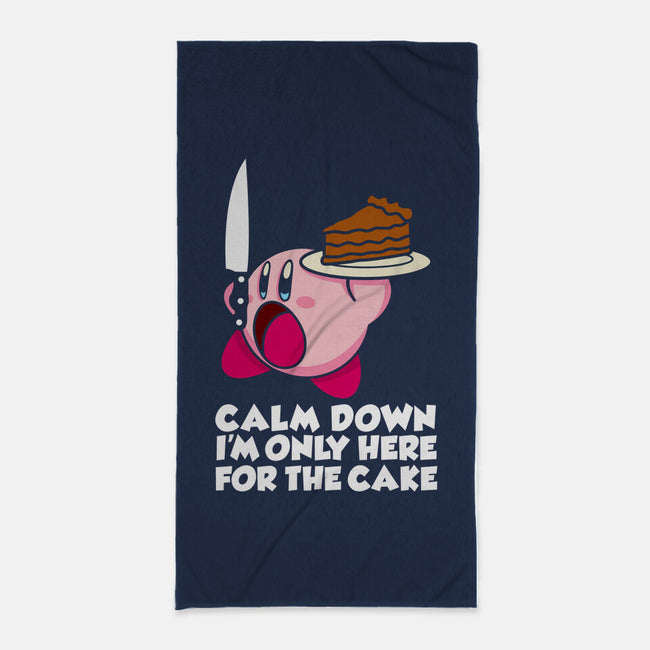 Calm Down-None-Beach-Towel-Xentee