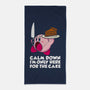 Calm Down-None-Beach-Towel-Xentee