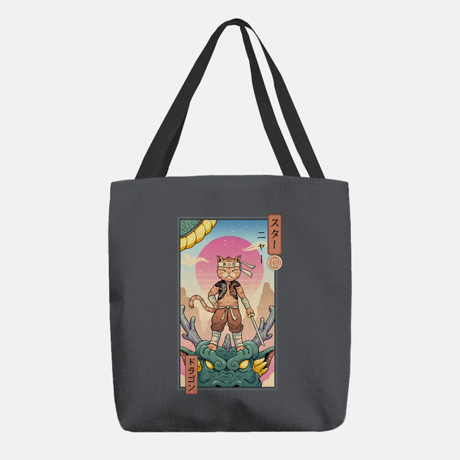 Dragon Meowster-None-Basic Tote-Bag-vp021