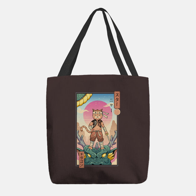 Dragon Meowster-None-Basic Tote-Bag-vp021