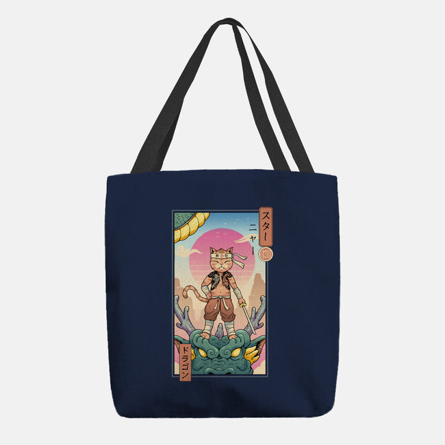 Dragon Meowster-None-Basic Tote-Bag-vp021