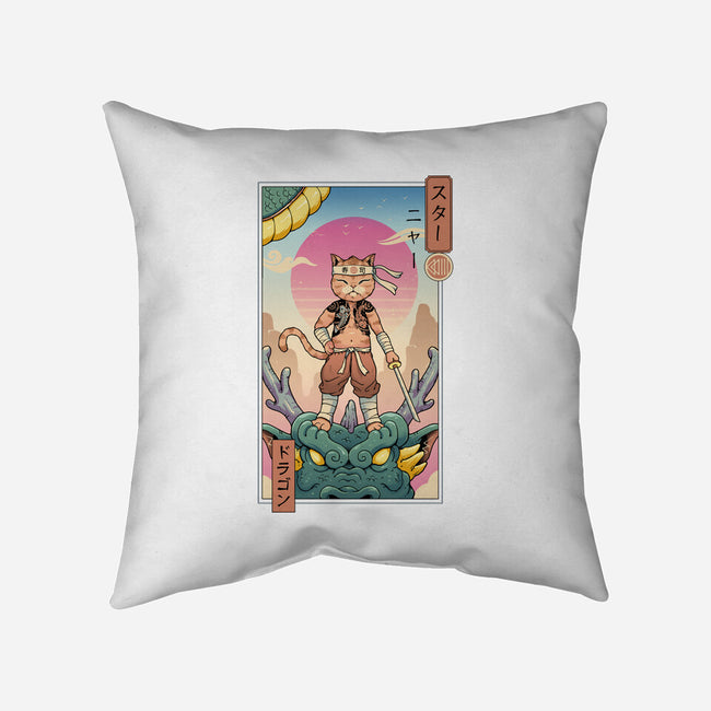 Dragon Meowster-None-Removable Cover-Throw Pillow-vp021