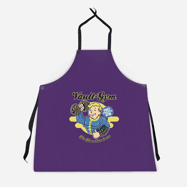 Vault Gym-Unisex-Kitchen-Apron-FernandoSala