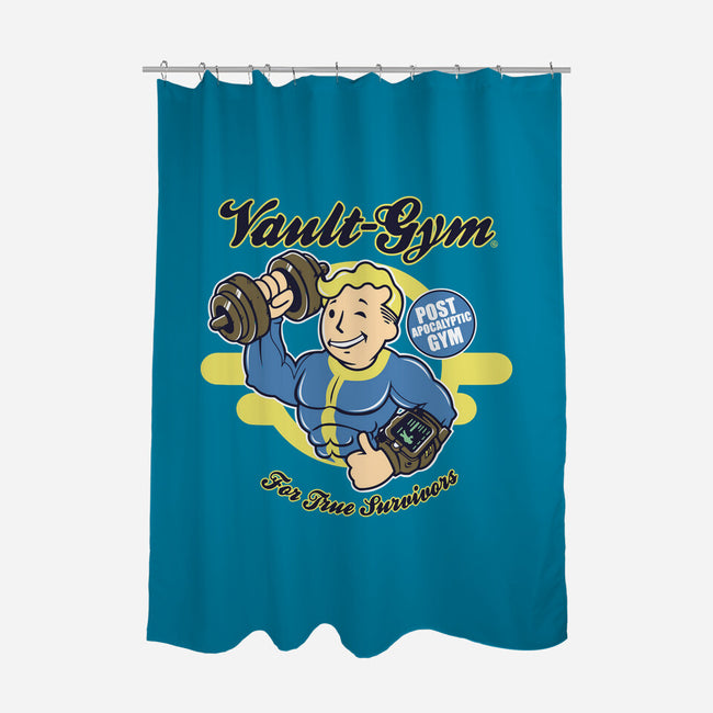 Vault Gym-None-Polyester-Shower Curtain-FernandoSala