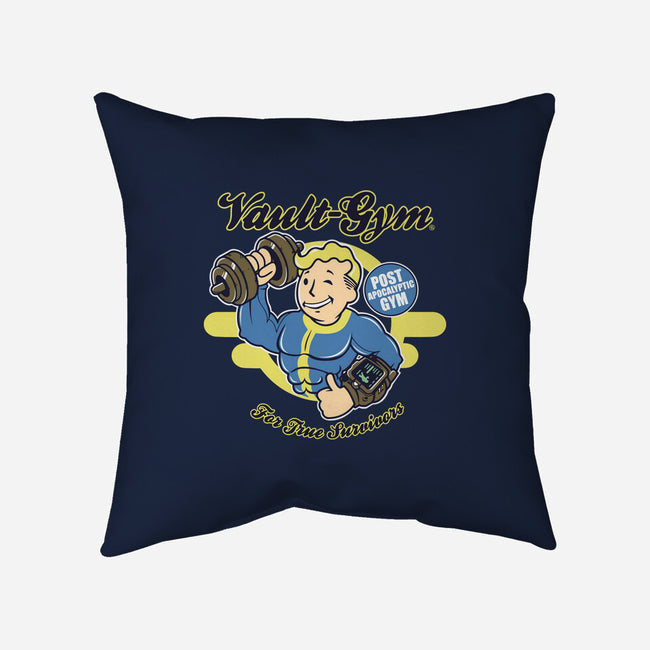 Vault Gym-None-Removable Cover w Insert-Throw Pillow-FernandoSala