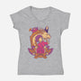 A Spirited Adventure-Womens-V-Neck-Tee-Gleydson Barboza