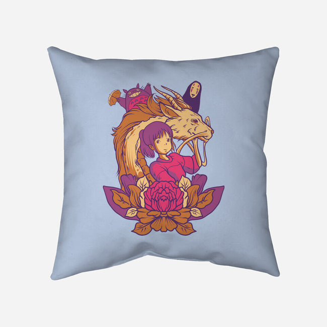 A Spirited Adventure-None-Removable Cover-Throw Pillow-Gleydson Barboza