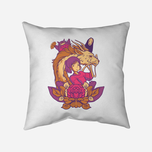 A Spirited Adventure-None-Removable Cover-Throw Pillow-Gleydson Barboza