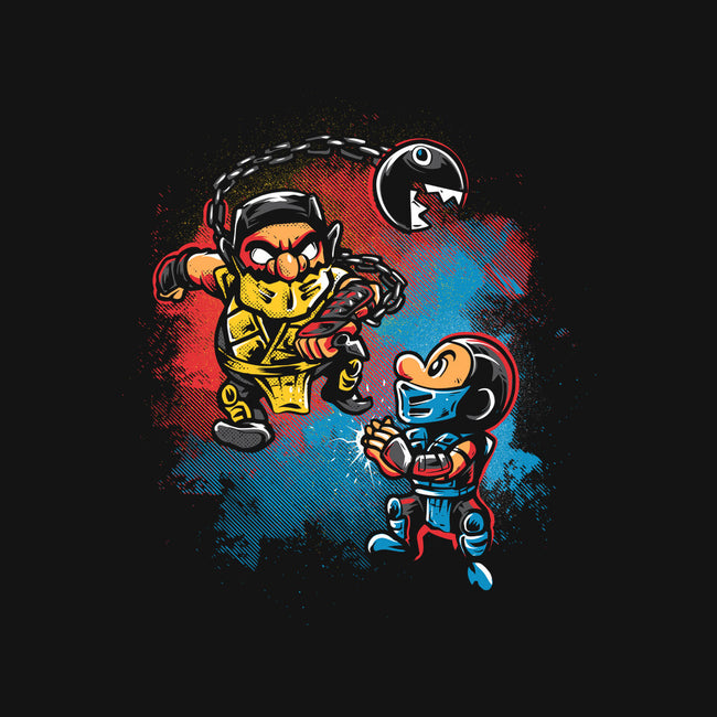 Wario Kombat-Unisex-Pullover-Sweatshirt-Gleydson Barboza