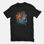 Wario Kombat-Womens-Fitted-Tee-Gleydson Barboza