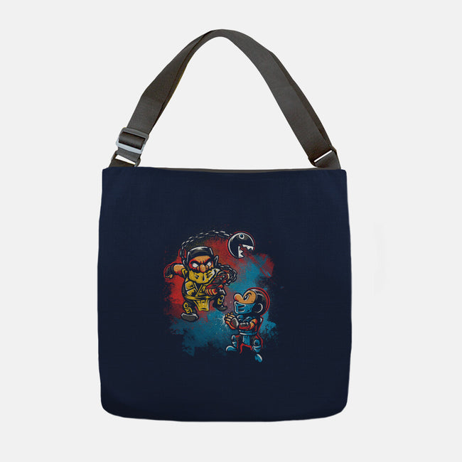 Wario Kombat-None-Adjustable Tote-Bag-Gleydson Barboza