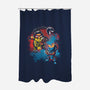 Wario Kombat-None-Polyester-Shower Curtain-Gleydson Barboza