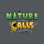Nature Calls-Womens-Fitted-Tee-Boggs Nicolas