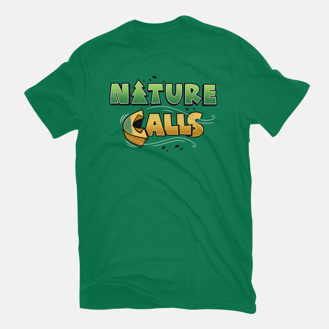 Nature Calls-Unisex-Basic-Tee-Boggs Nicolas
