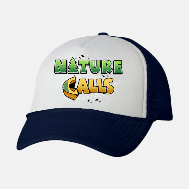 Nature Calls-Unisex-Trucker-Hat-Boggs Nicolas