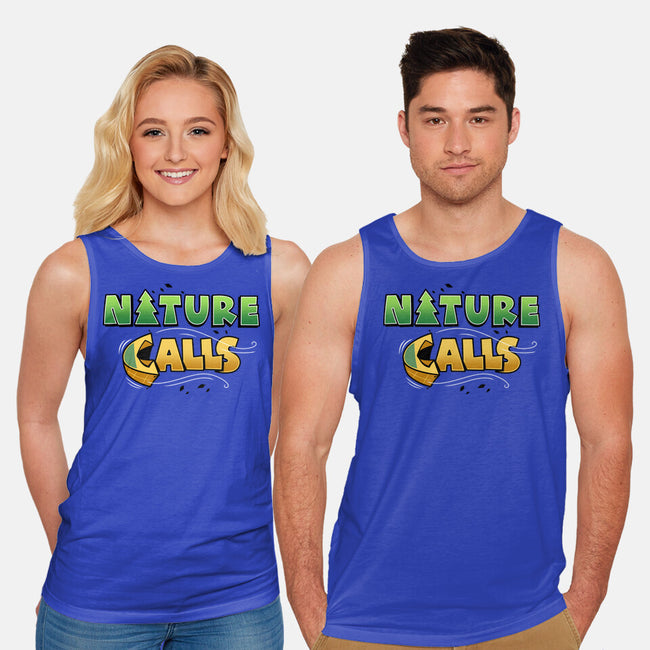 Nature Calls-Unisex-Basic-Tank-Boggs Nicolas