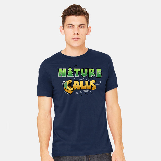 Nature Calls-Mens-Heavyweight-Tee-Boggs Nicolas