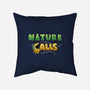 Nature Calls-None-Removable Cover w Insert-Throw Pillow-Boggs Nicolas