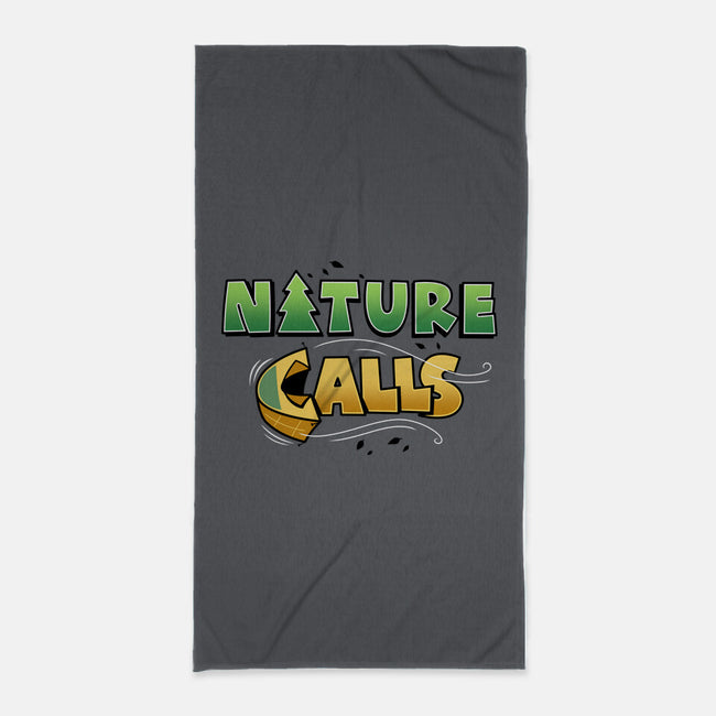 Nature Calls-None-Beach-Towel-Boggs Nicolas