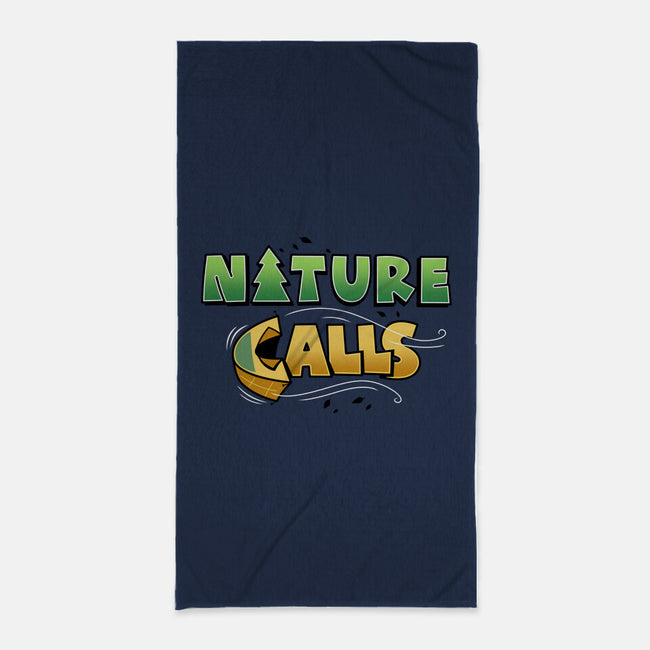 Nature Calls-None-Beach-Towel-Boggs Nicolas