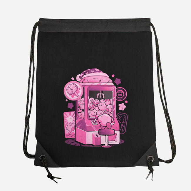 Pink Claw Machine-None-Drawstring-Bag-eduely