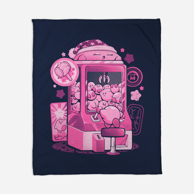 Pink Claw Machine-None-Fleece-Blanket-eduely
