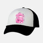 Pink Claw Machine-Unisex-Trucker-Hat-eduely