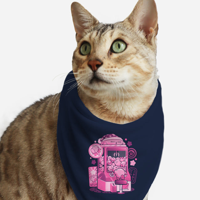 Pink Claw Machine-Cat-Bandana-Pet Collar-eduely