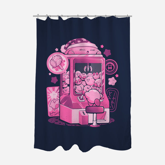 Pink Claw Machine-None-Polyester-Shower Curtain-eduely