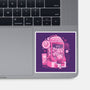Pink Claw Machine-None-Glossy-Sticker-eduely