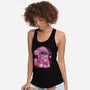 Pink Claw Machine-Womens-Racerback-Tank-eduely